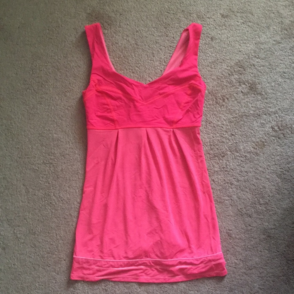 Lululemon Pink Active Tank